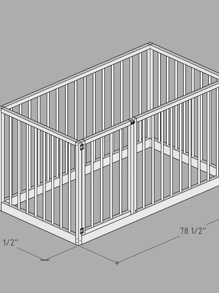 Montessori Floor Bed Plan, Twin Size, PDF, DIY