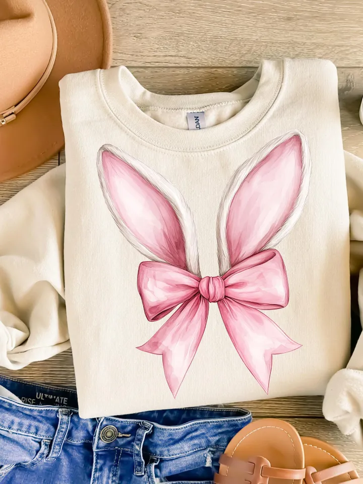 Coquette Easter png,Vintage Easter,Pink bow,Easter Sublimation Digital Design,Trendy Easter png,bible verse png,christian easter png