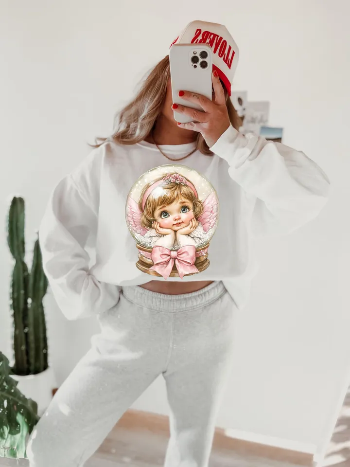 Valentine Snow Globe Png, Coquette Png, Valentine Png, Valentine Heart Png, Valentine Coquette Png, Valentine's Day png, Cupid png