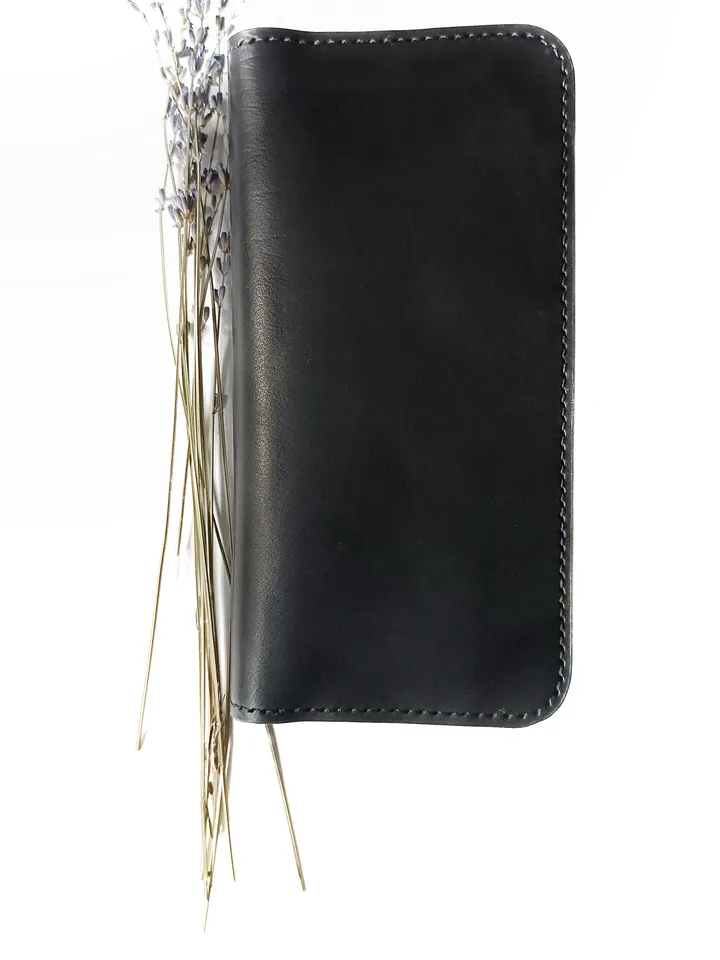 Pattern longer wallet - Pattern of a leather wallet - Download PDF. & video TUTORIAL