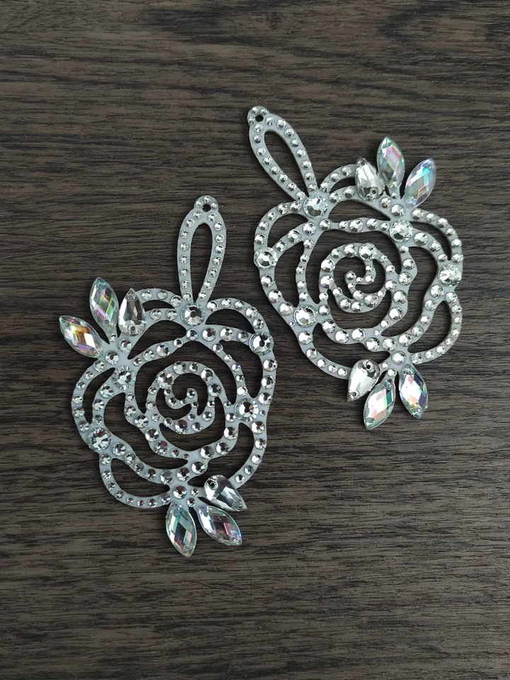 Earrings for aesthetic gymnastics