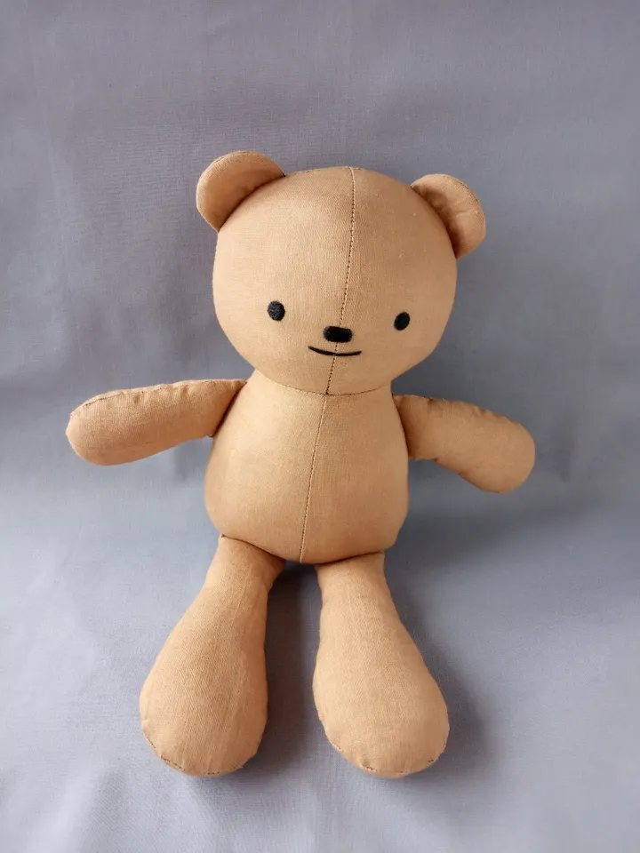 Stuffed Bear Easy Sewing Pattern (2 sizes)
