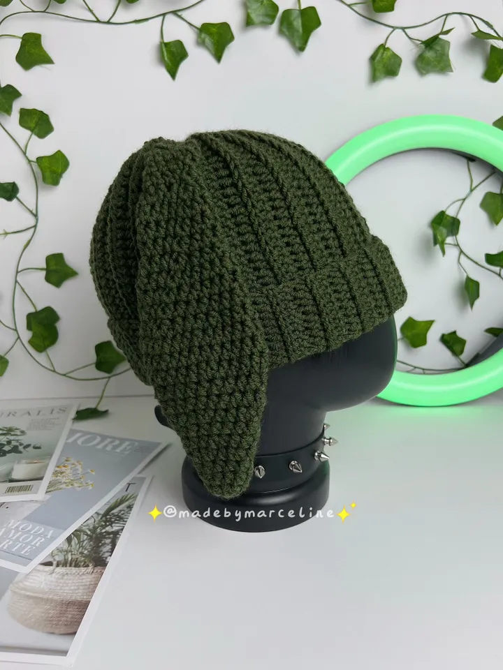 Crochet Cute Bunny Beanie Hat