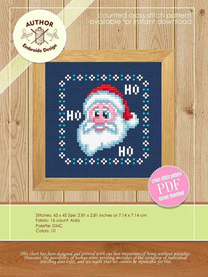 Christmas set cross stitch pattern download PDF Small snowman hand embroidery PDF, Moon cross stitch chart, Christmas cross stitch card #S58