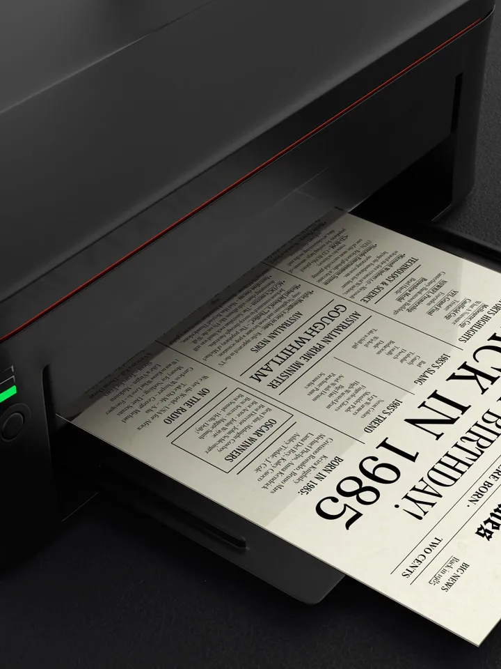 40th birthday newspaper poster back in 1985 printable sign 1985 birthday fun facts 40 years ago digital download file australia birthday