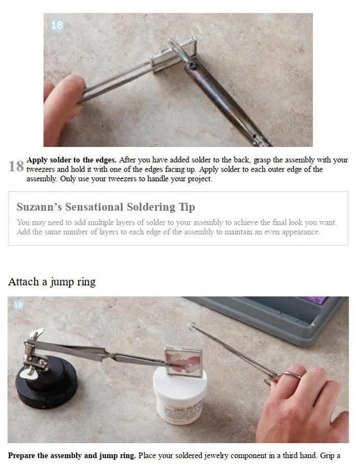 Soldering Jewelry: A Step-by-Step Guide to Making Your Own Necklaces, Bracelets, Rings, and More