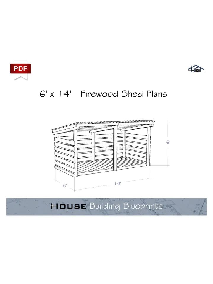 Diy 6 x 14 firewood shed plans for outdoor pdf. Timber frame shed plans for garden. Wooden backyard firewood shed storage plans.