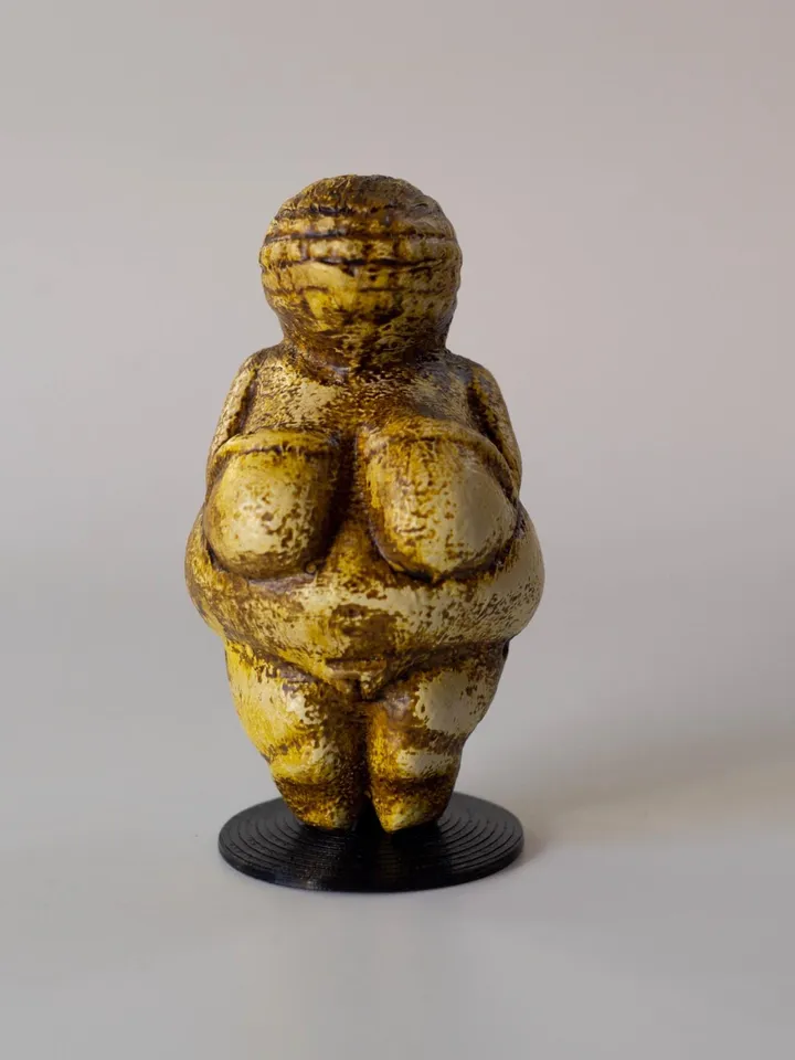 Paleolithic Venus of Willendorf, ivf gift, Fertility Goddess, Primitive Tribal Craft, Realistic Museum Replica of Real Ancient Artifact