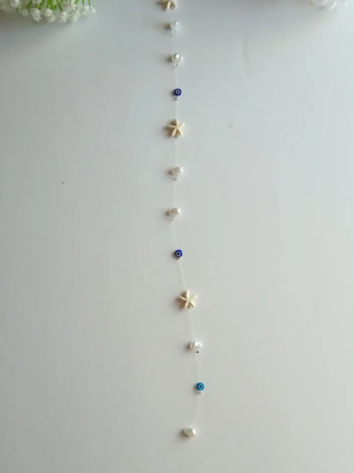 Hair Beads Hair Accesory Washable, water-resistant, removable hair beads for women and children evil eye bead starfish and pearl model