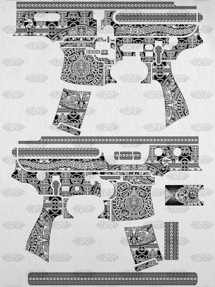 VECTOR DESIGN SIG Sauer MPX Copperhead Aztec calenda