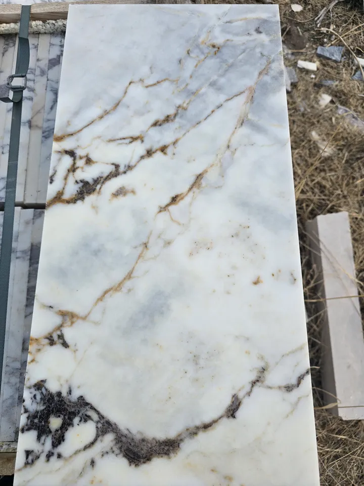 Calacatta Viola Marble Plinth real marble, handmade, freeshipping, fast shipping, end table, cube table, side table