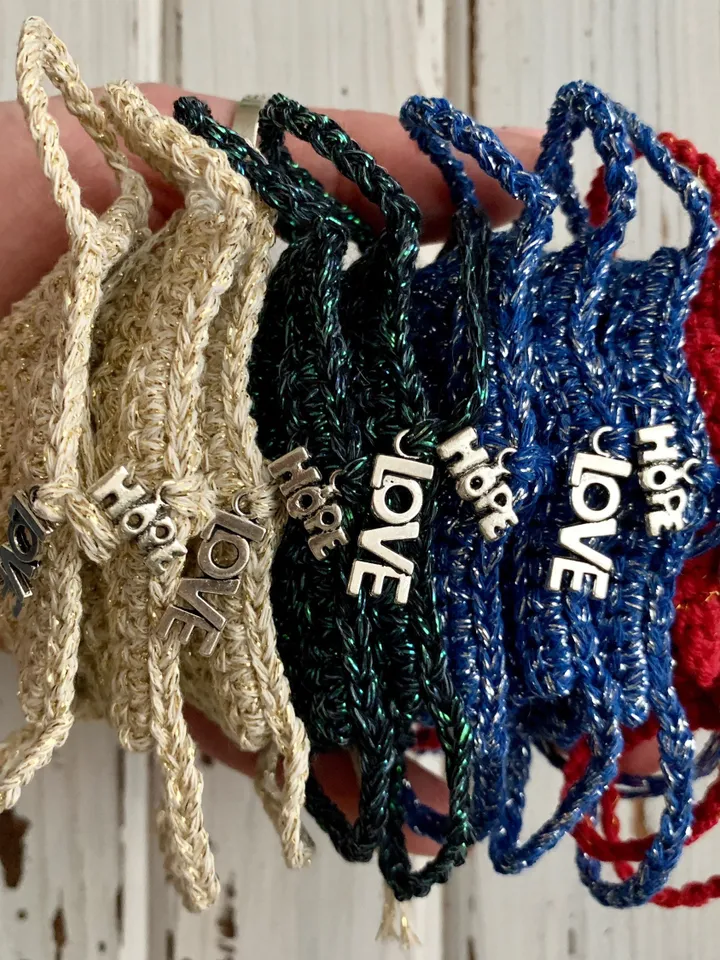Set 10 mini crochet mask ornament 2020, christmas tree decorations 2020, quarantine 2020, hanging decoration