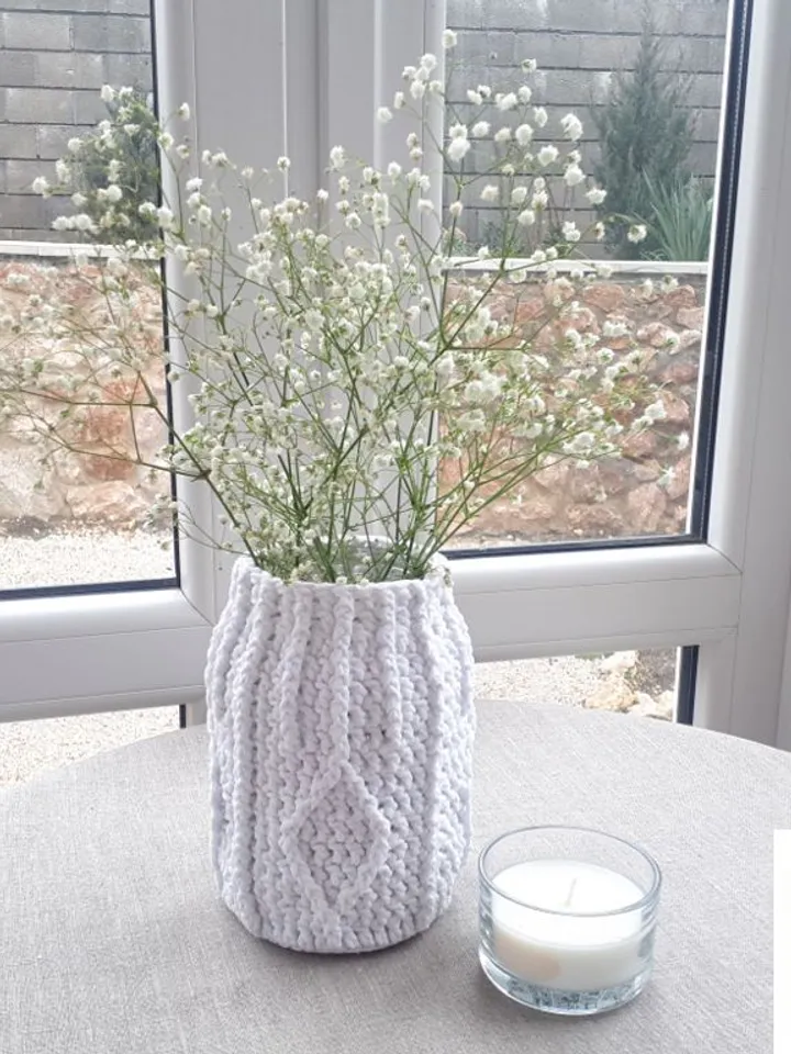 CROCHET PATTERN Jar Cozy crochet pattern pdf Jar Cover DIY Crochet cozy pattern digital crochet gift crochet kitchen decor pattern pdf
