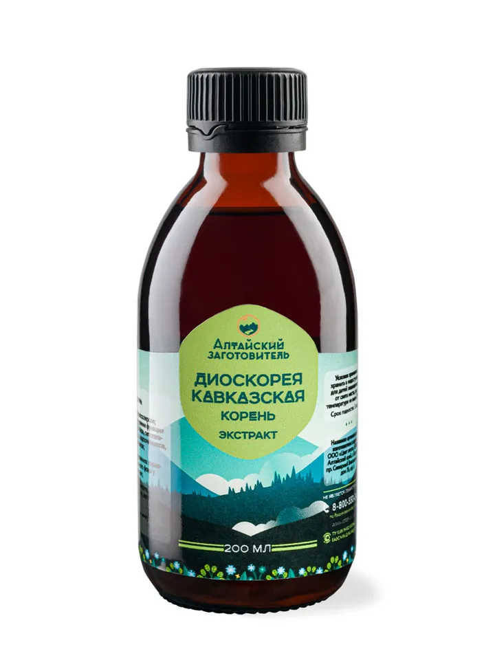 Caucasian Dioscorea Root Extract, 200 ml.(6.76 oz)