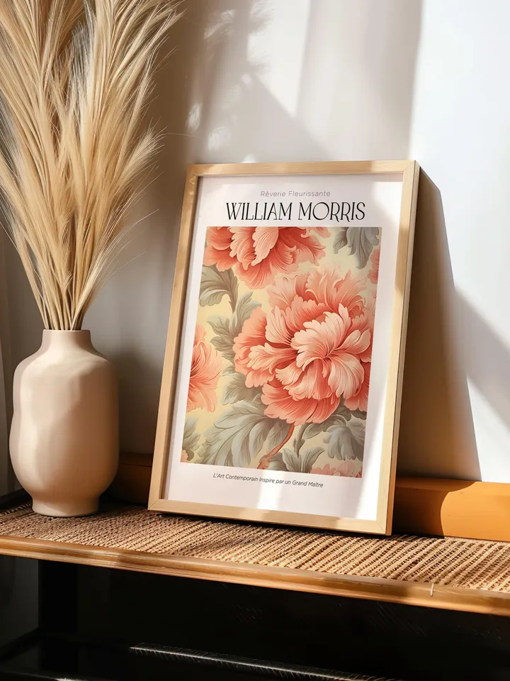 William Morris Wall Art, Vintage Botanical Print, Floral Poster Arts Decor, Digital Download, William Morris Print Digital Download AA7