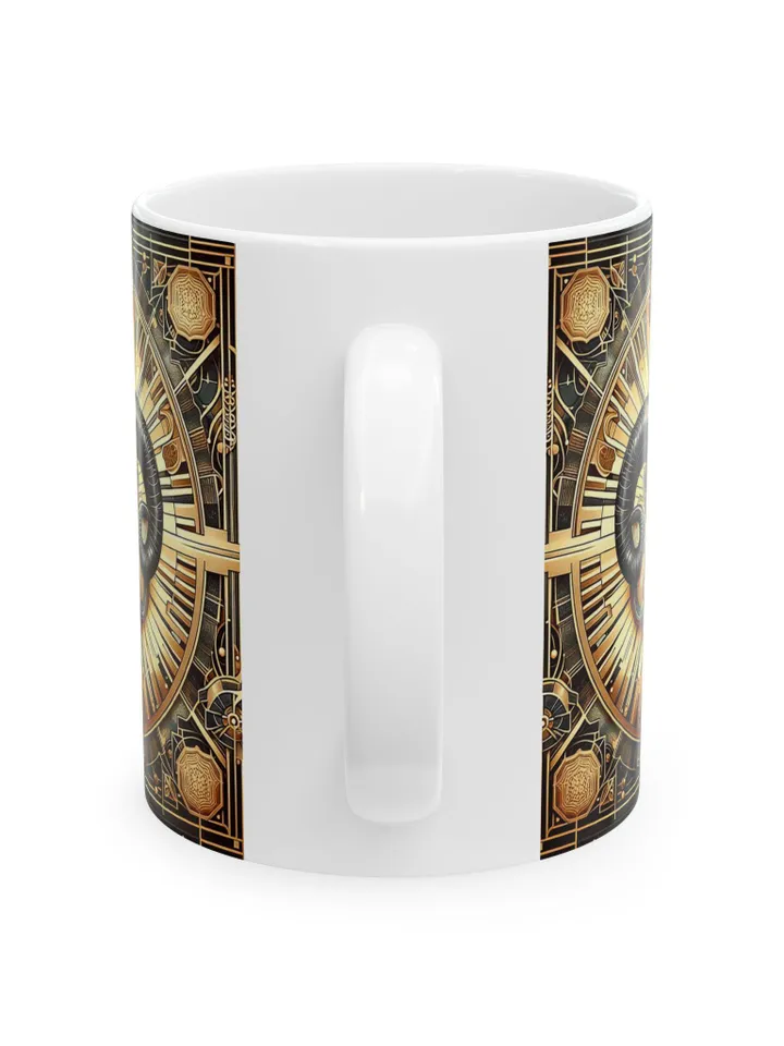 Aries Ceramic Mug, Zodiac Sign Coffee Cup, Astrology Gift, 11oz 15oz Tea Mug, Horoscope Drinkware, Birthday Present