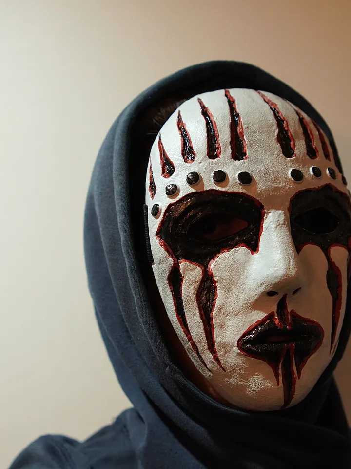 Joey Jordison mask vol.3 gray Slipknot Joey Jordison vol.3 Slipknot mask
