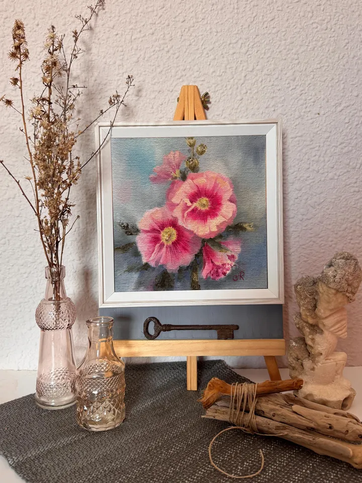 Flowers Original Painting Floral Oil Wall Art