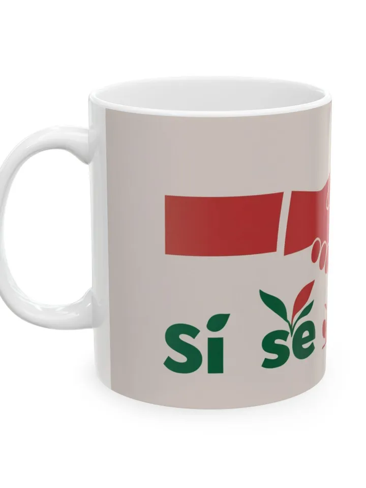 César Chávez Day Mug | Sí Se Puede Coffee Cup | Farm Workers Unite Mug | Social Justice Coffee Mug | Worker Solidarity Gift, Ceramic Mug,