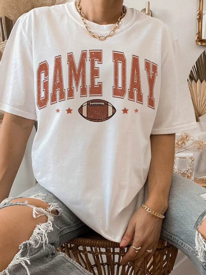 Retro Varsity Game Day Sublimation, Game Day Png, Game Day Svg, Vintage Varsity Game Day Sublimation. Svg & Png