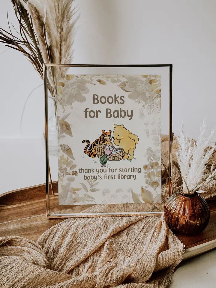 Winnie the Pooh Baby Shower Games; Winnie the Pooh Inspired; Printable Pooh Baby Shower Party Games; Honey Bear Shower Games; WP11