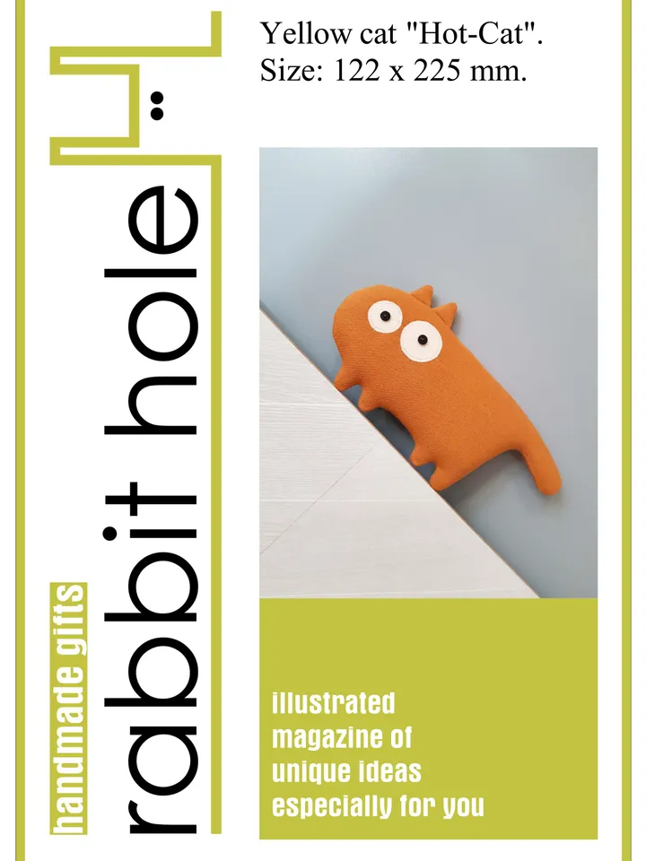 Animal dolls sewing patterns PDF cat and dog, set of 2 tutorials in English, stuffed animals sewing diy