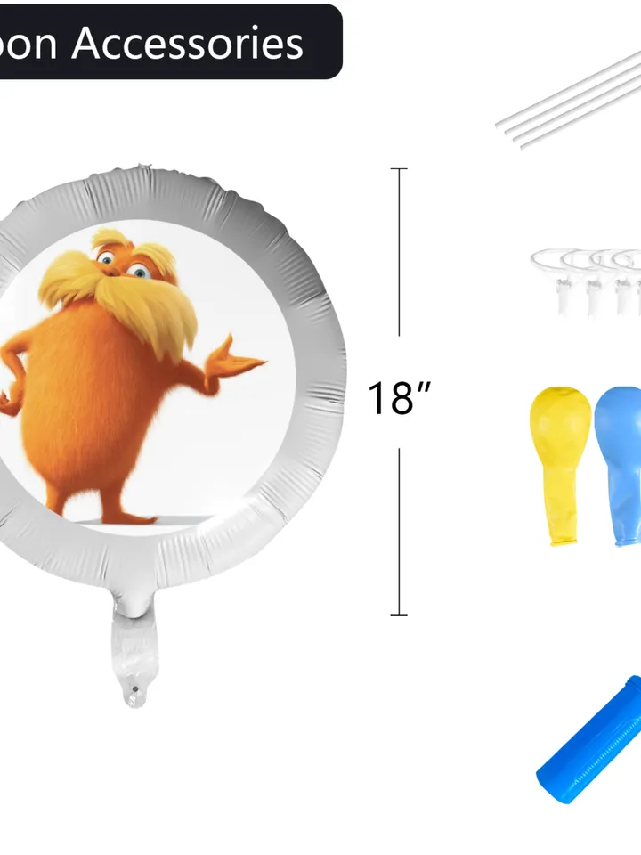 Lorax Foil Balloon