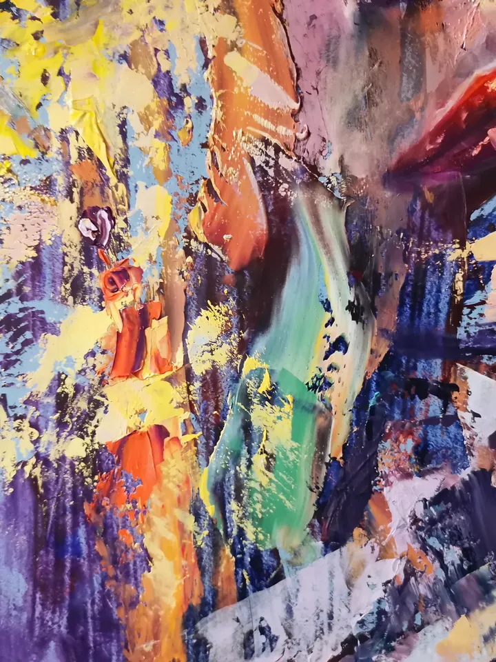 Female artist Girl Beauty Love Art Original Oil Painting Artist Svinar Oksana