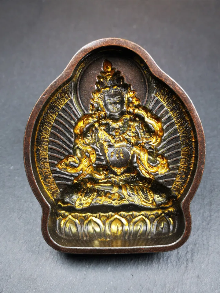 Gandhanra Tibetan Buddha Statue Tsa Tsa Mold,Vajrasatva,Dorje Sempa,Copper Mould For Making Clay Buddha Statue,Tsha Tsha