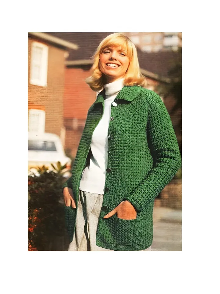 Crochet cardigan, crochet patterns women cardigan, easy cardigan pdf