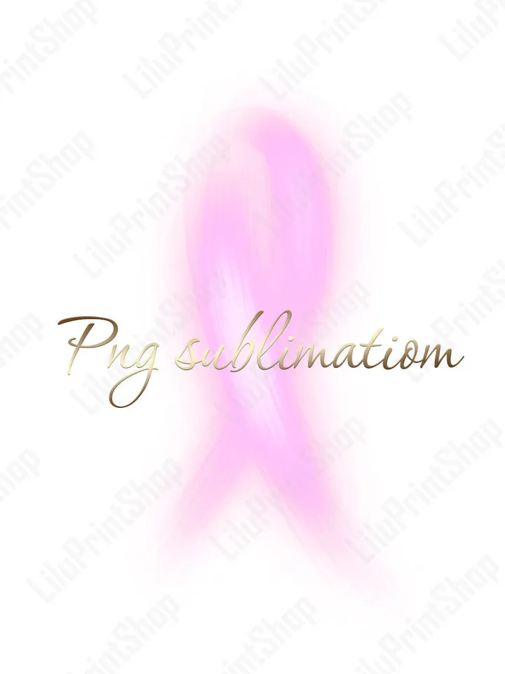 Awareness Pink Ribbon png Breast cancer clipart for sublimation Digital instant download