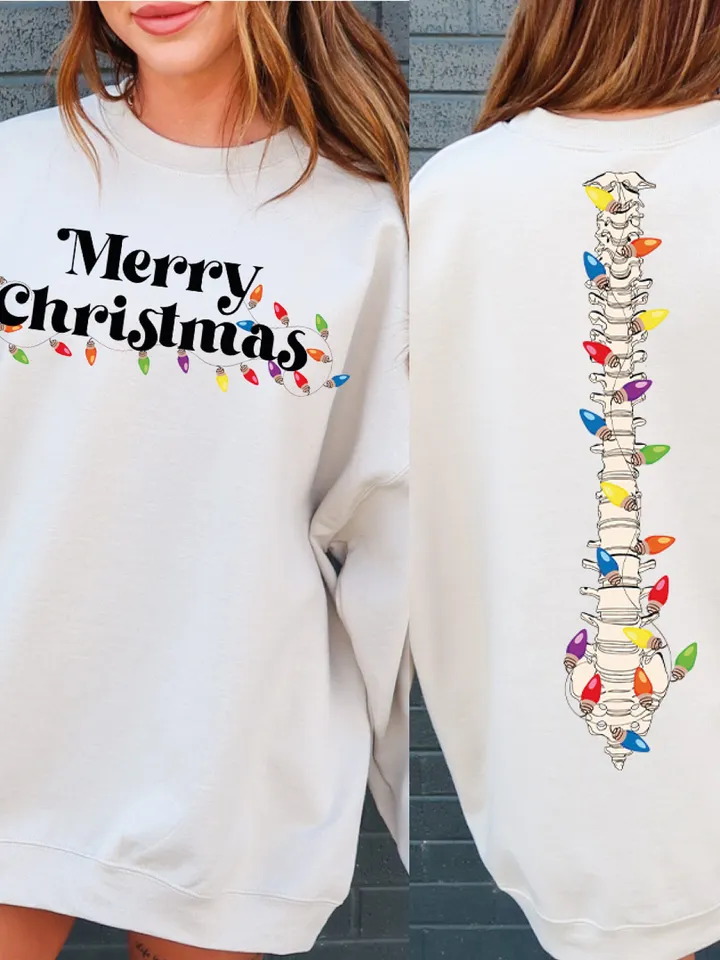 Merry Christmas Png, Christmas Spine Png, Trendy Cool Christmas Design Png, Christmas Skeleton Design, Dead Inside Png