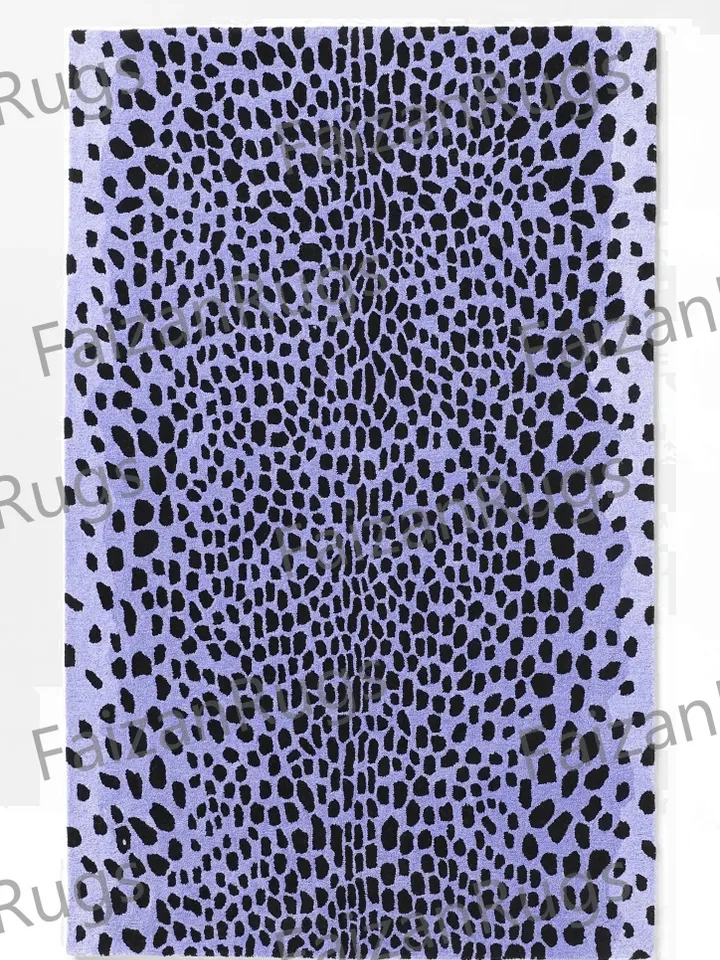 Buy Antelope Beige Rug | Blue Wool Area Rug Runner Handmade | Grey Antelope | Beige Antelope | Custom Size Rug | Runner Rug | Area Rug |