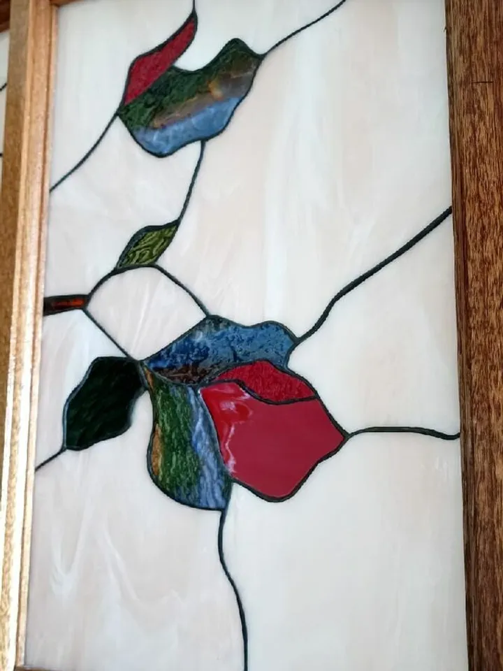Doors: Magnolias, Tiffany Stained Glass Art, Magnolias Glass Doors, Magnolias Stained Glass Doors, Tiffany Art Glass,
Interior Doors with Magnolias Motif, Doors with Stained Glass, Stained Glass-Embellished Doors, Decorative Stained Glass Doors