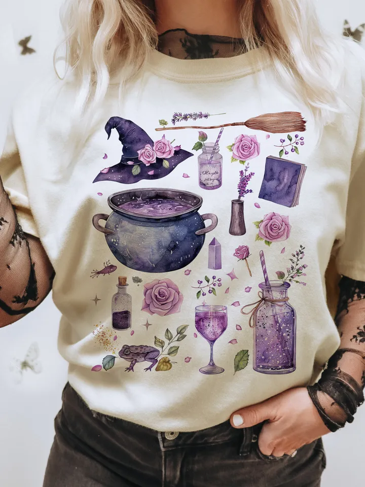 Halloween Png,Spooky season png,Boho Halloween,Witch Craft png,Retro Halloween png,Spooky Bitch,Pretty Girls Walk,Vintage png,Witchy png