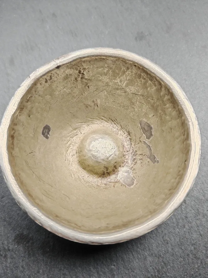 Authentic Tibetan Buddhist Water Offering Bowls from Yachen Gar,Yonchap Bowls,Made of Silver,1 Set of 7 Bowls,100+ Years Old,87×34mm