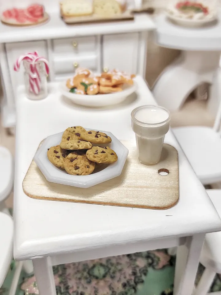 Realistic baking, dessert for dolls, doll house, diorama food, miniature, small food, dollhouse miniature, mini dessert