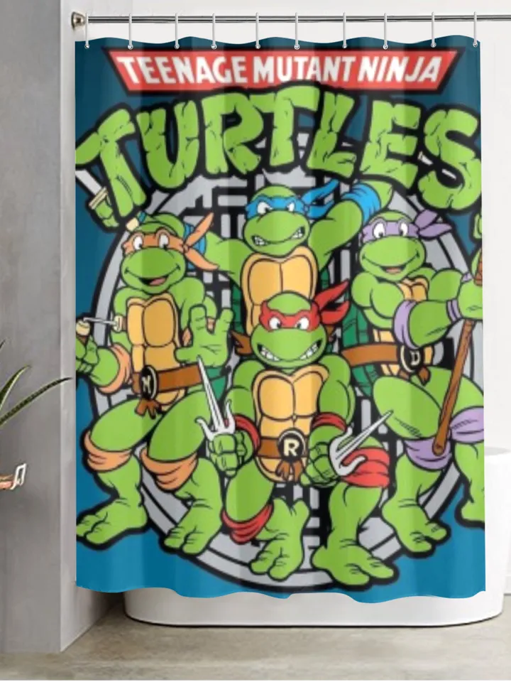 Ninja Turtles Shower Curtain