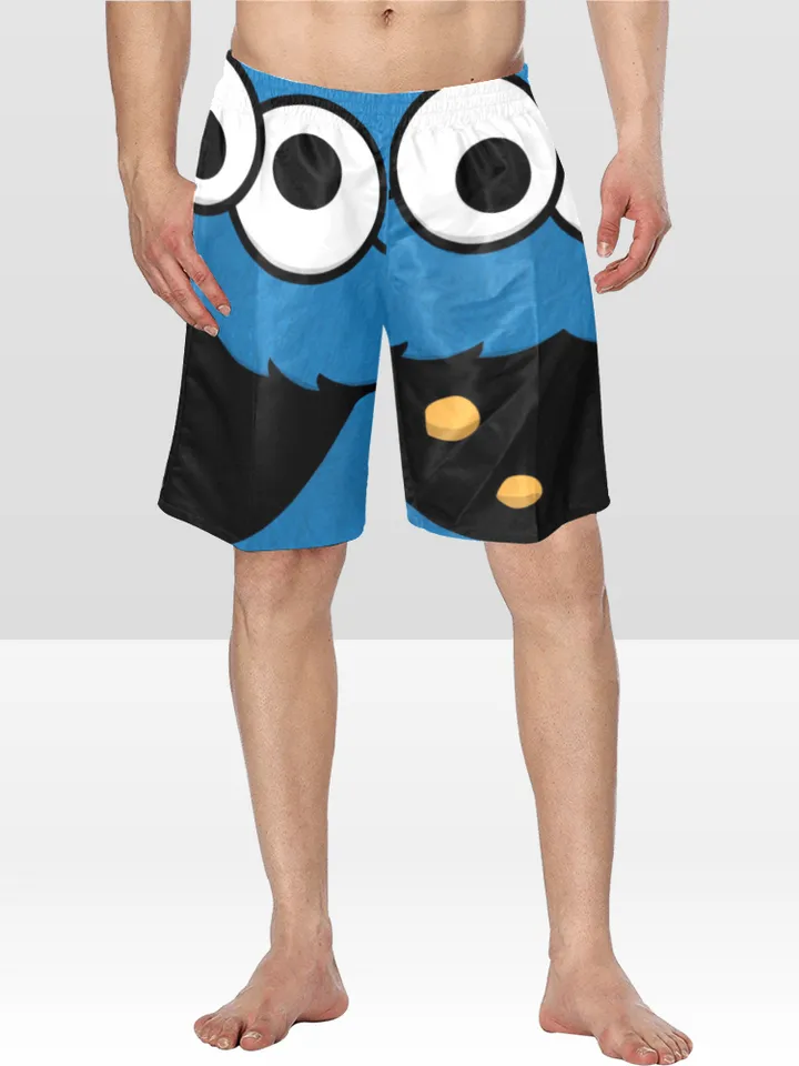 Cookie Monster Swim Trunks