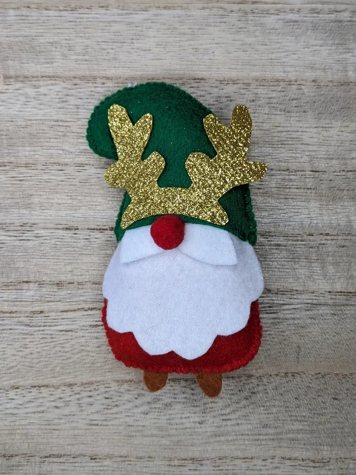 Holiday Gnomes, Felt Christmas Tree Decorations, Scandinavian Gnome, Christmas Gnomes, Swedish Gnome, Set 3 toy