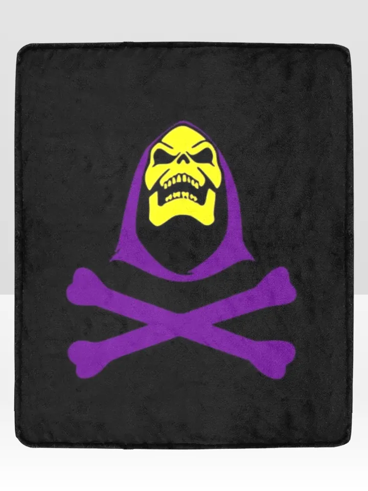 Skeletor Blanket Lightweight Soft Microfiber Fleece