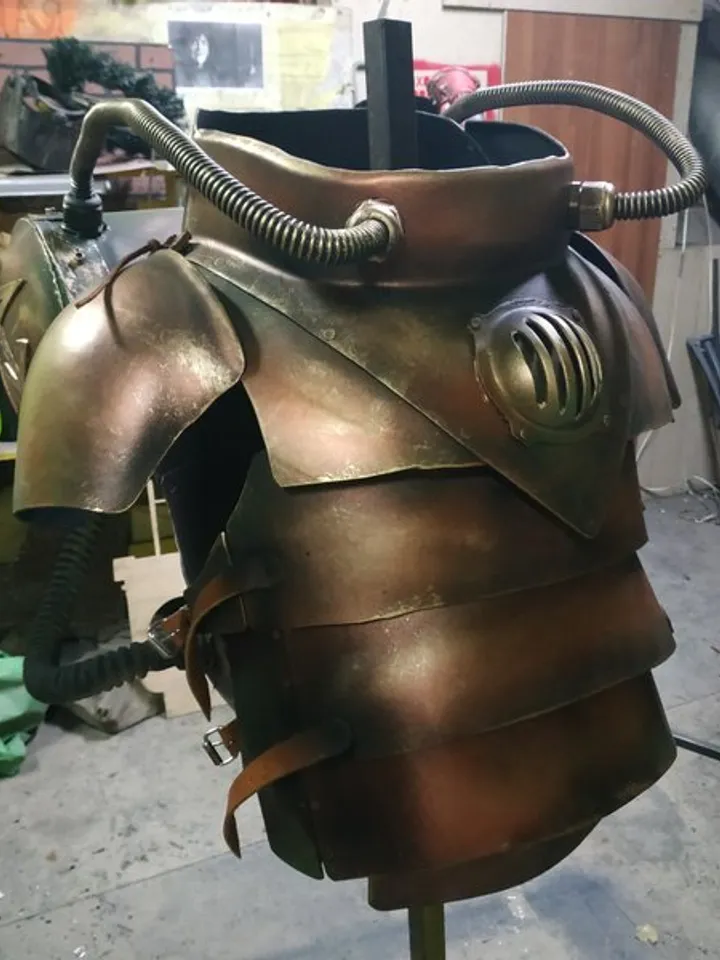 Skaven warlock engineer - cosplay backpack - Warhammer Fantasy Battle larp armour