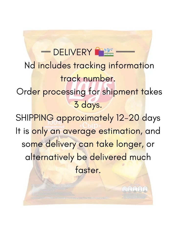 "Lay's" Chips "Lay's" cheese 4.93oz The order includes 5 pieces