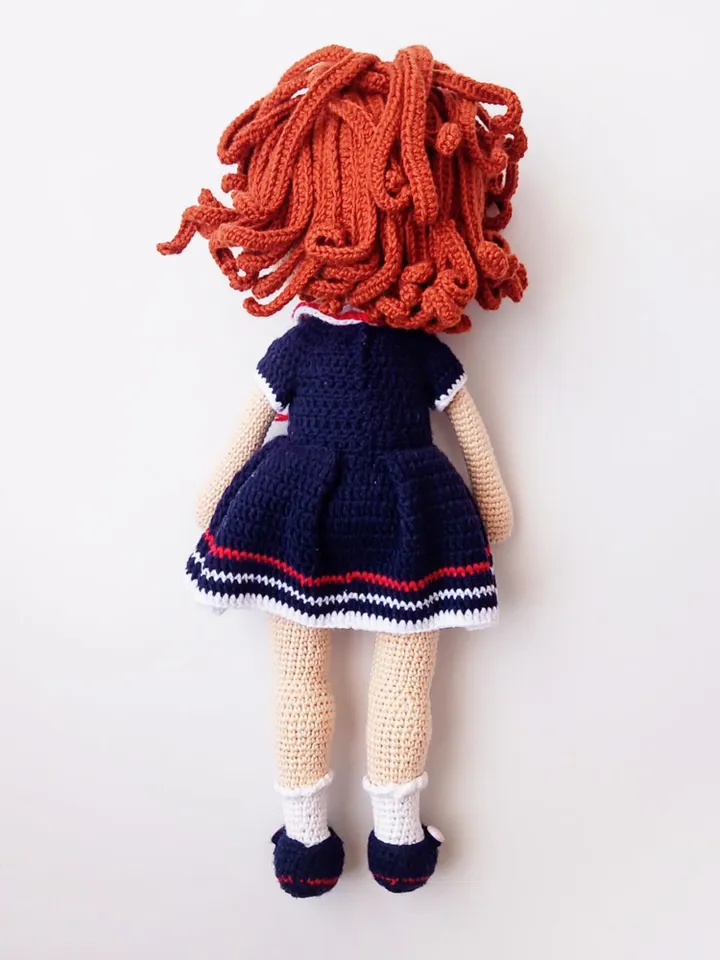 Crochet Doll, Personalized Doll, Personalized Baby Toys, Crochet For Sale, Stuffed Doll, Plush Toys, Princess Doll, Amigurumi Doll Finished