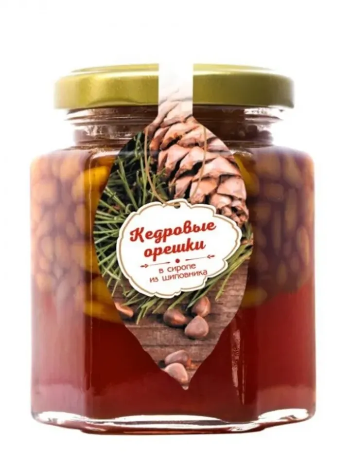 Pine Nut Kernel In Rosehip Syrup, 220gr.
