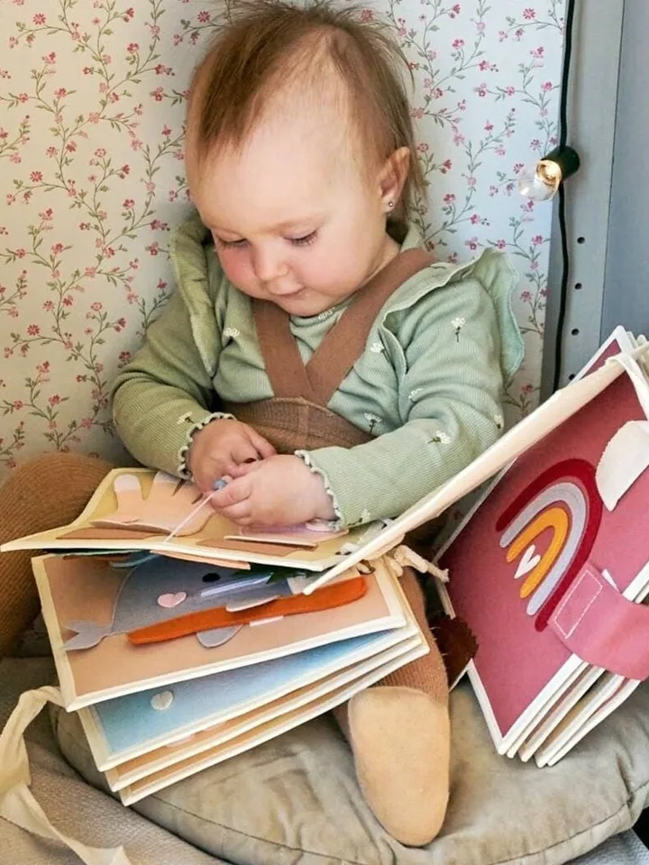 1 PAGE NOT BOOK, montessori quiet book for toddlers 1 year old, kinderkrama