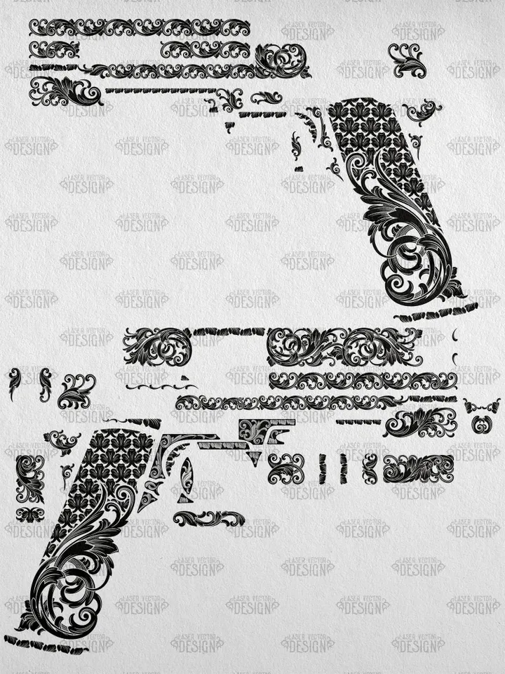 VECTOR DESIGN SIG 1911 Tacops Full-Size Scrollwork 2