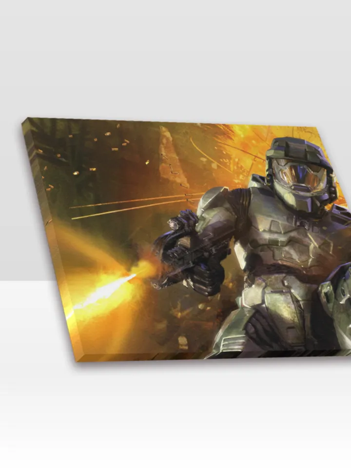 Halo Frame Canvas Print
