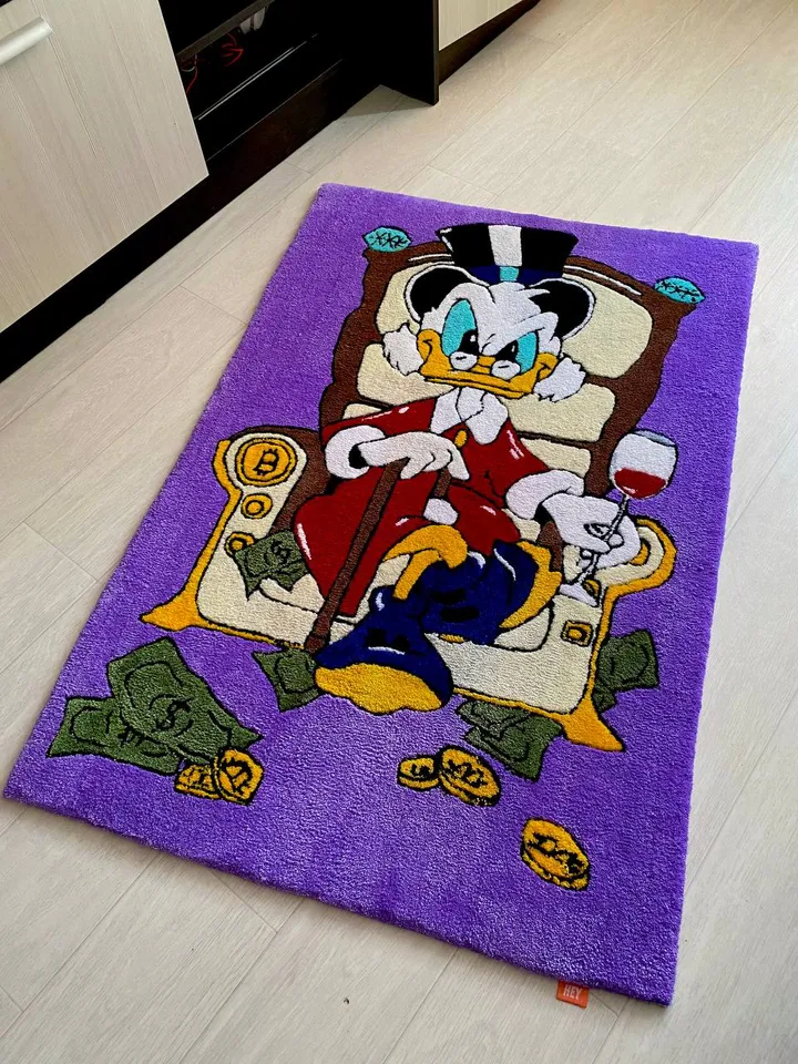 Scrooge McDuck Tufted Carpet