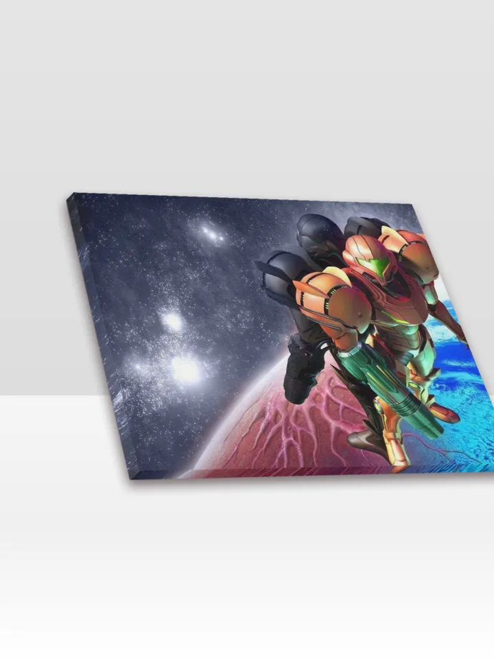 Metroid Frame Canvas Print